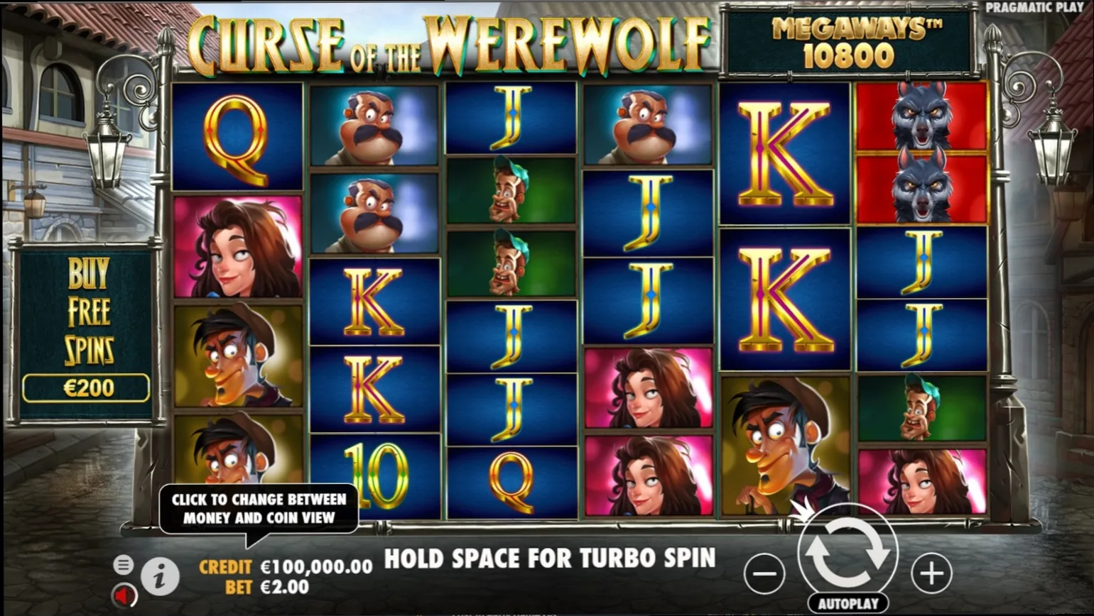 Curse of the Werewolf Megaways